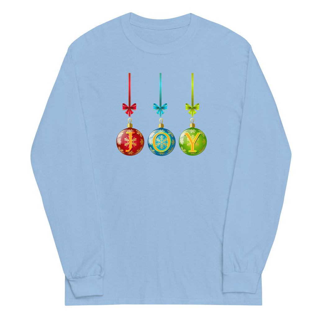 Joy Ornaments Plus Size Long Sleeve Shirt - Several Colors Available