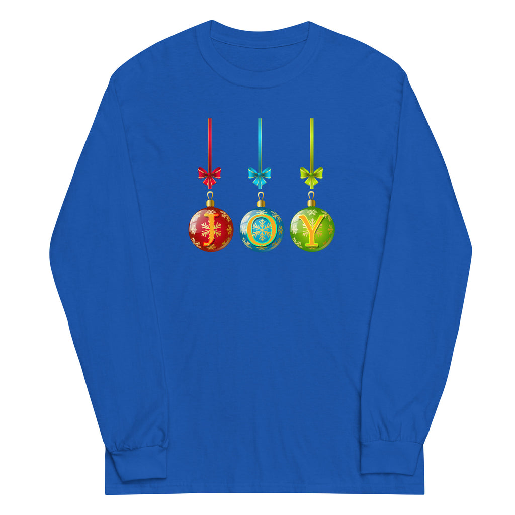 Joy Ornaments Plus Size Long Sleeve Shirt - Several Colors Available