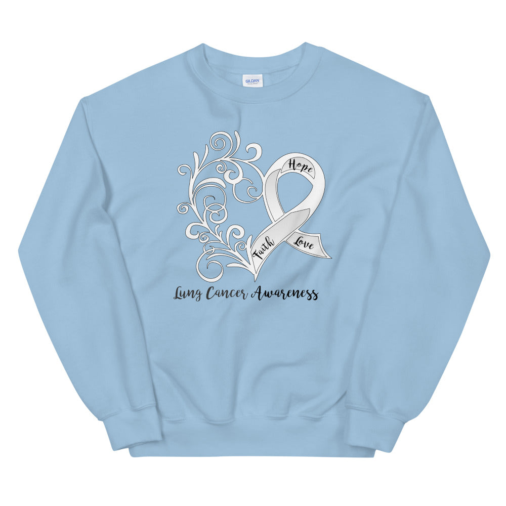 Lung Cancer Awareness Sweatshirt
