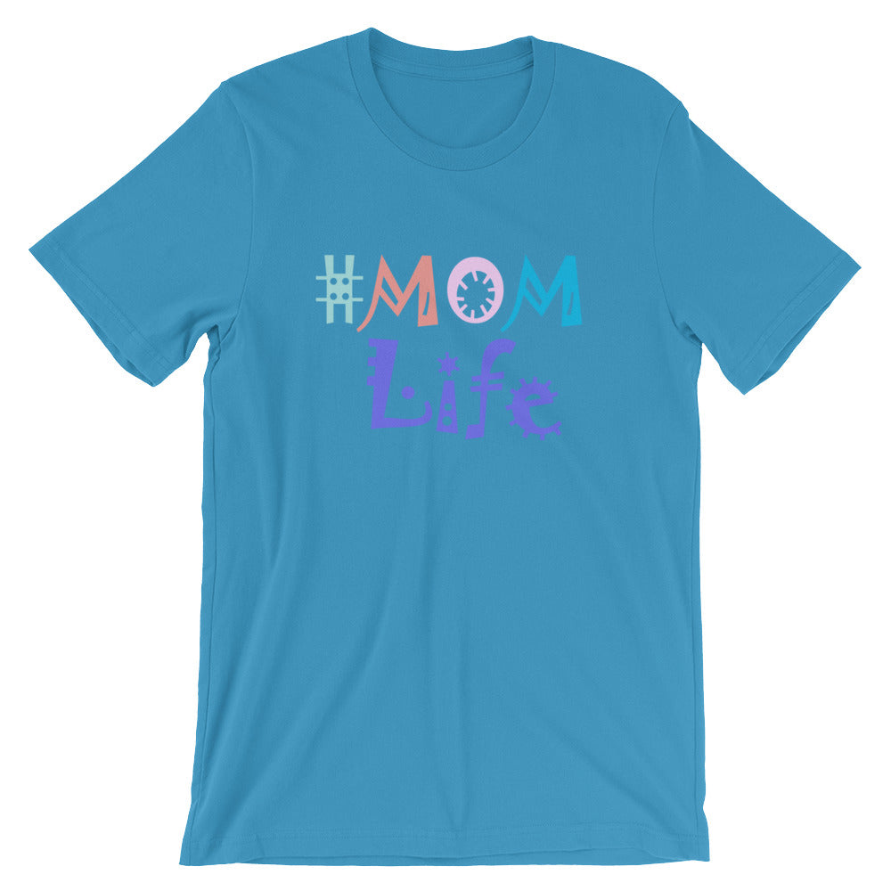 # Mom Life Cotton T-Shirt - Light Colors