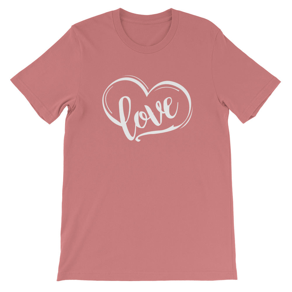 Love Heart T-Shirt - Light Colors
