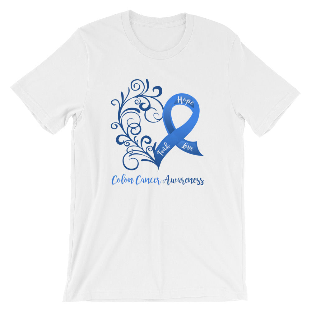 Colon Cancer Awareness Cotton T-Shirt - Several Colors Available