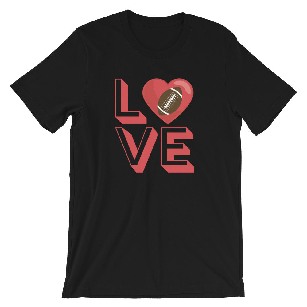 Football Love T-Shirt (Dark Colors)