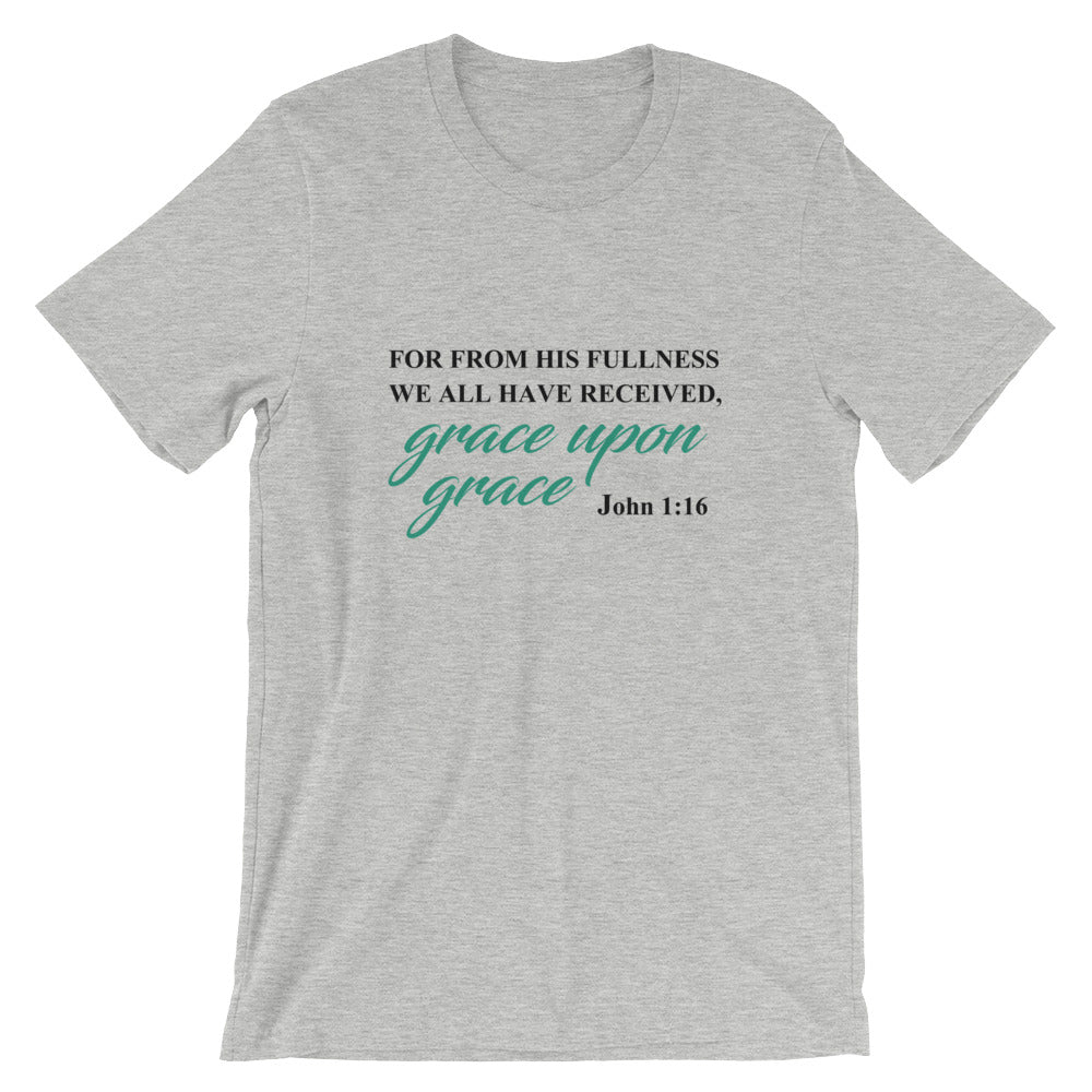 Grace Upon Grace | John 1:16 Cotton T-Shirt