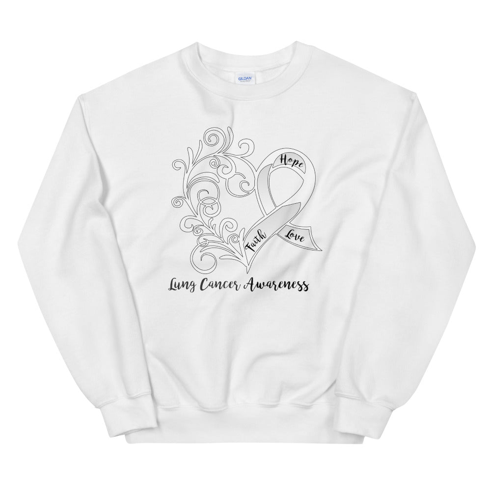 Lung Cancer Awareness Sweatshirt