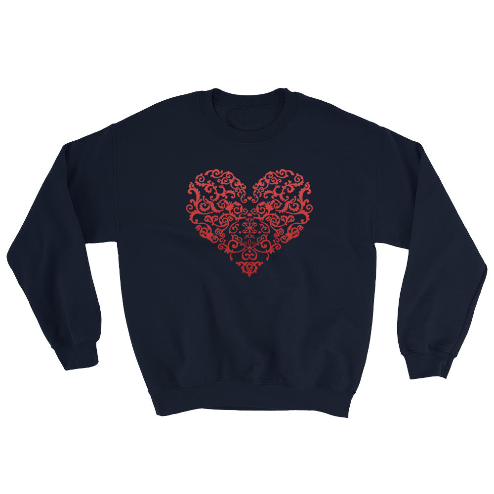 Filigree Heart Sweatshirt