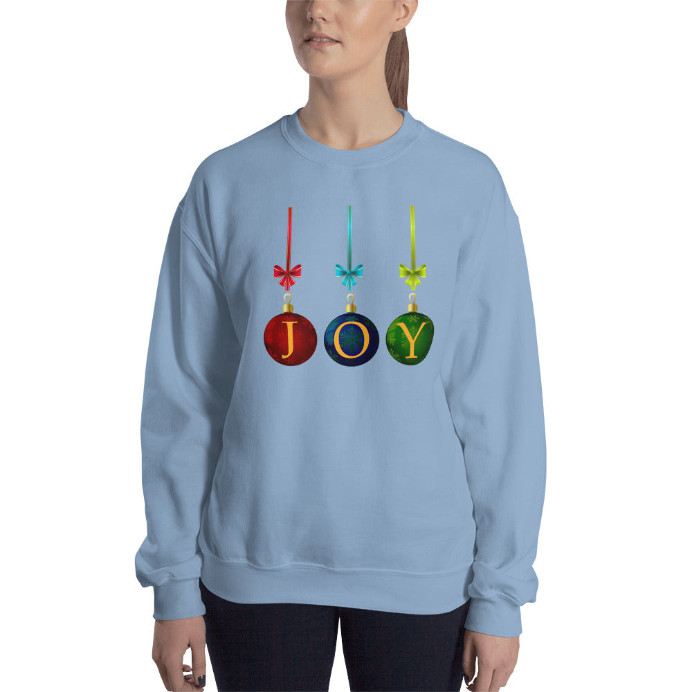 Joy Dark Ornament Sweatshirt