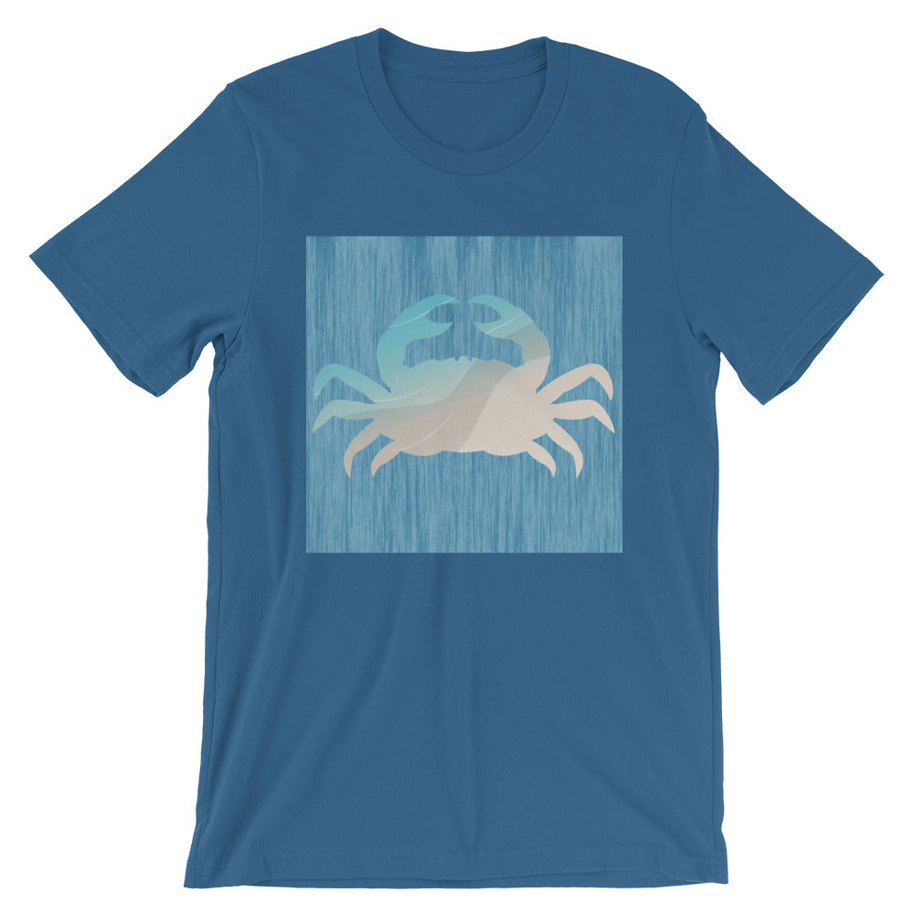 Blue Crab Cotton T-Shirt