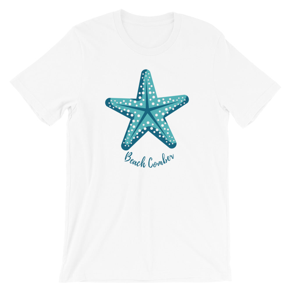 Beach Comber Teal Starfish T-Shirt