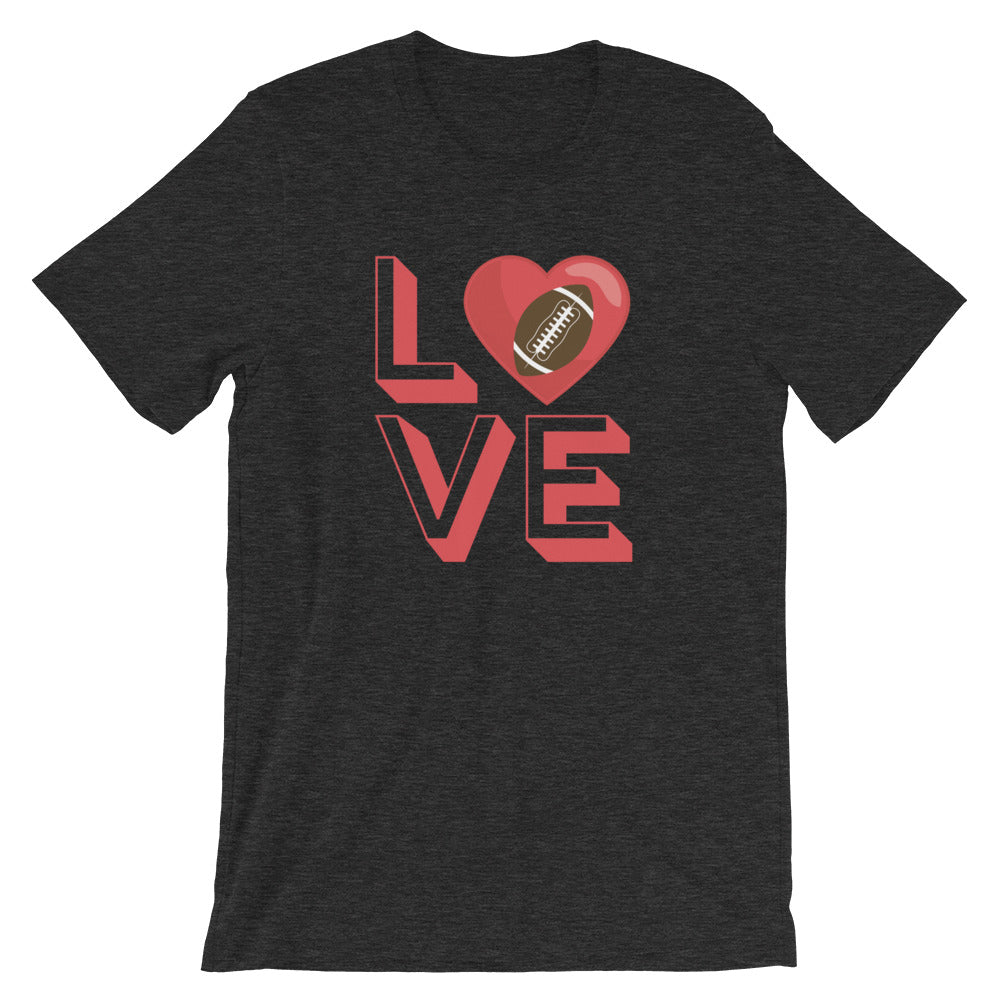 Football Love T-Shirt (Dark Colors)