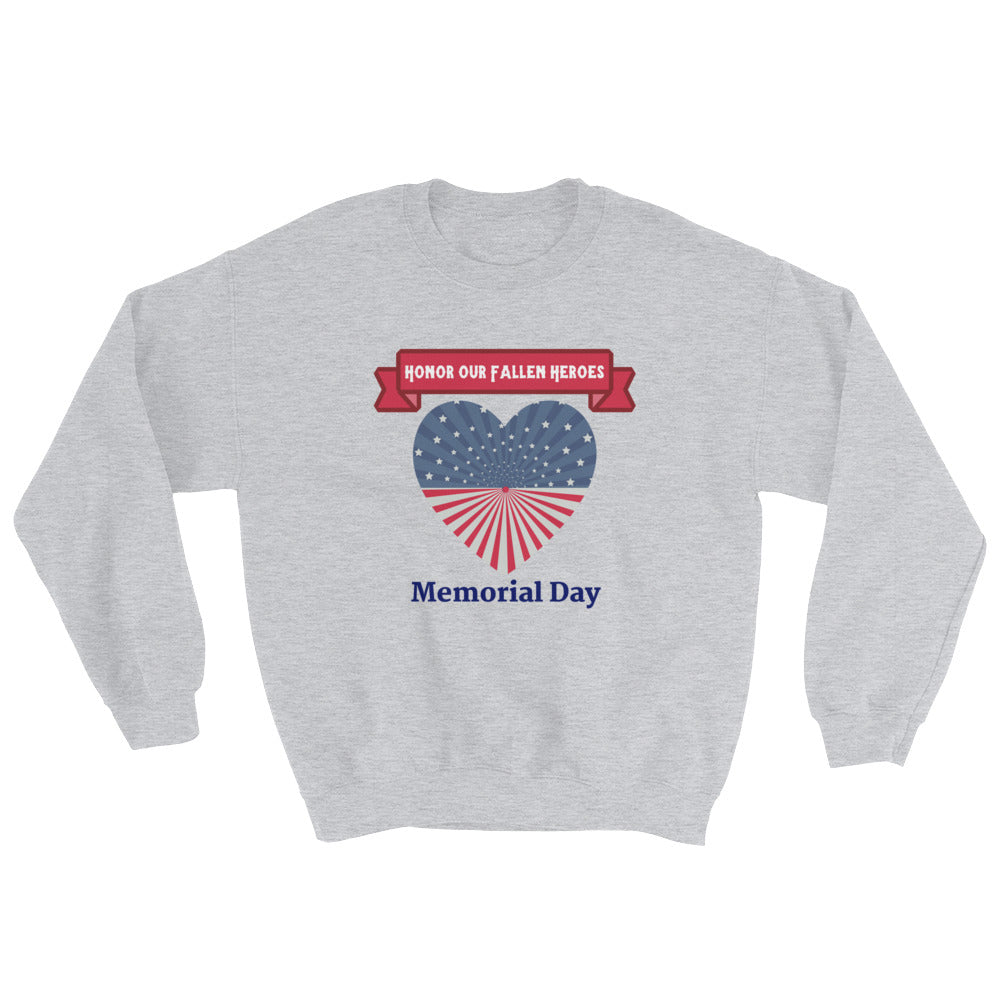 "Honor Our Fallen Heroes" Memorial Day Sweatshirt