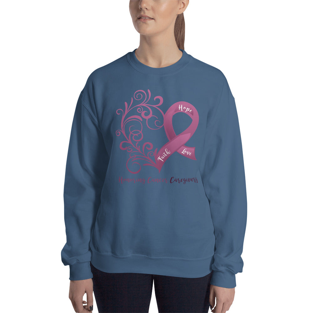 Honoring Cancer Caregivers Sweatshirt