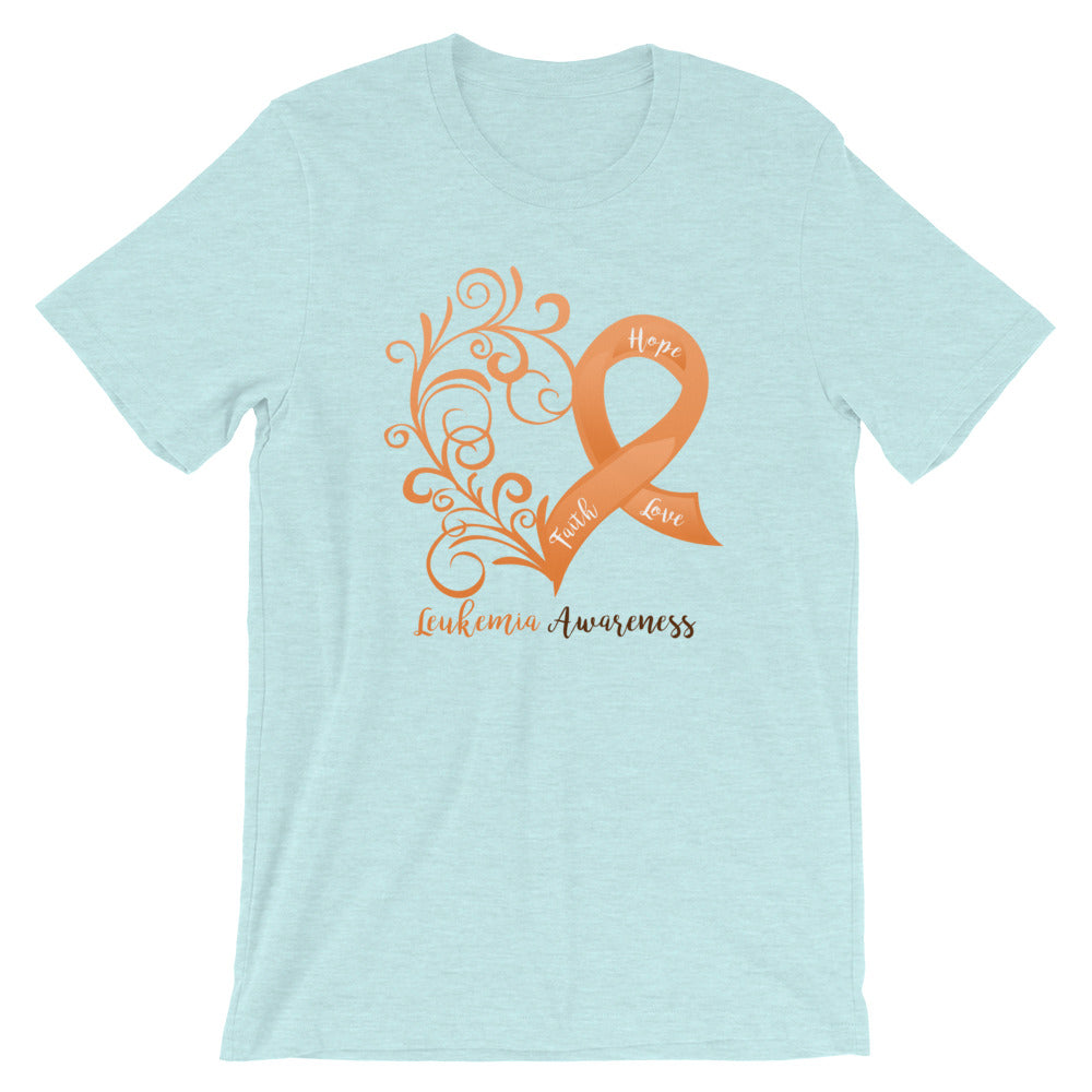 Leukemia Awareness Cotton T-Shirt