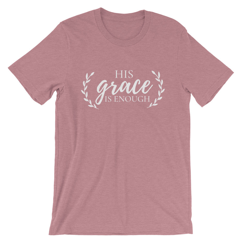 His Grace Is Enough T-Shirt - Fall Colors