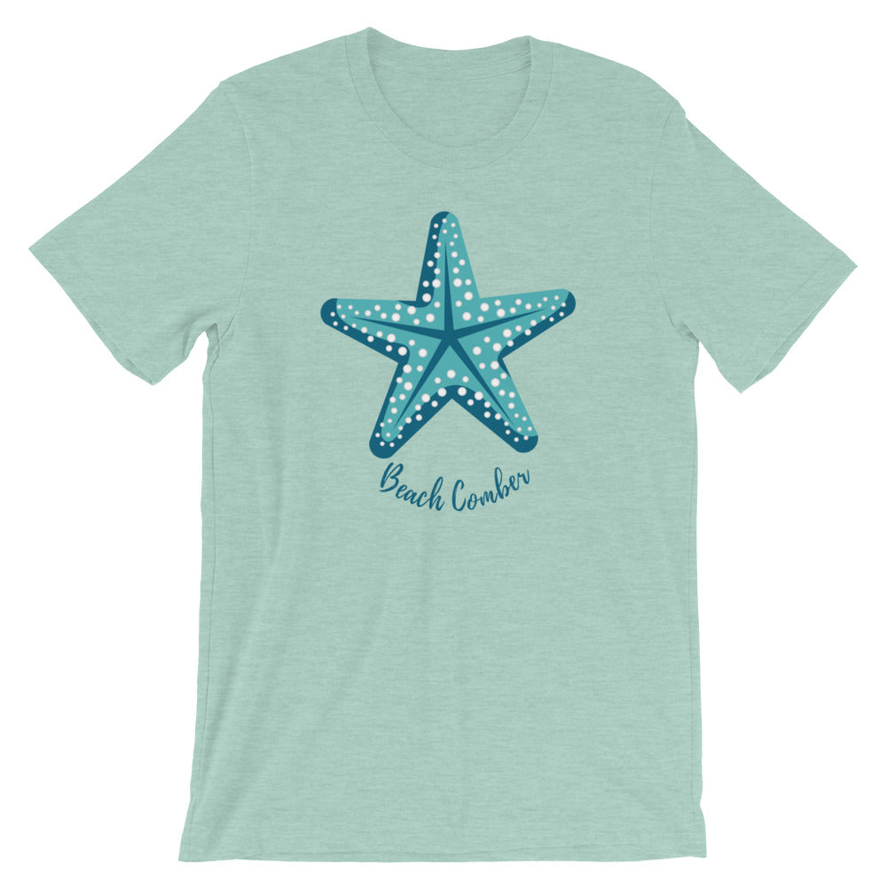 Beach Comber Teal Starfish T-Shirt
