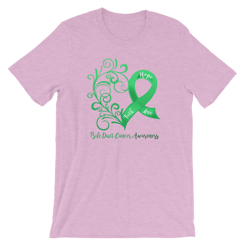 Bile Duct Cancer Awareness Cotton T-Shirt