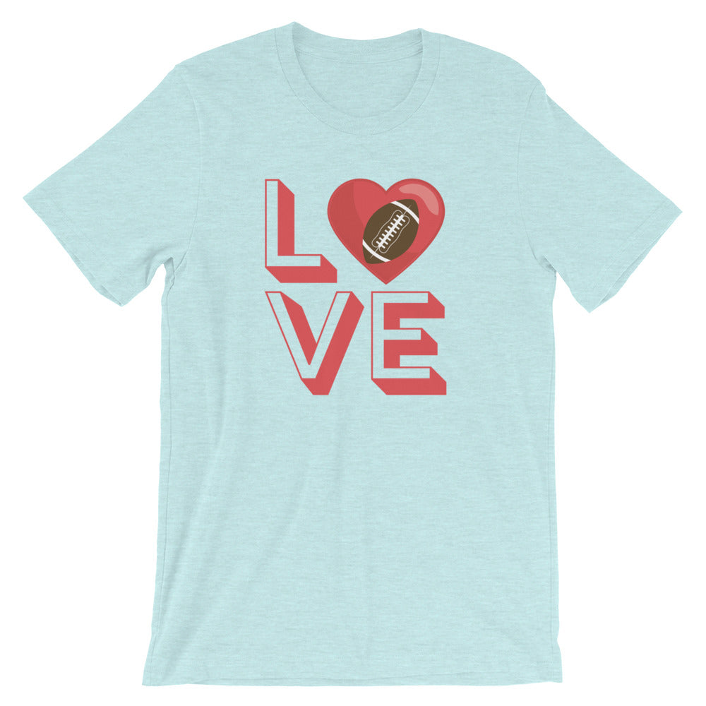 Football Love T-Shirt (Light Colors)
