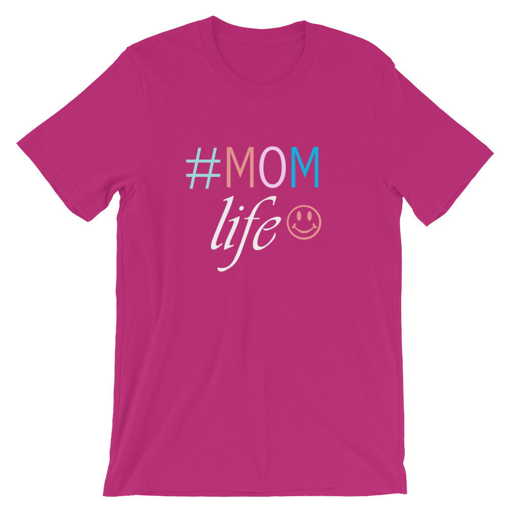 # MOM life Smile Cotton T-Shirt