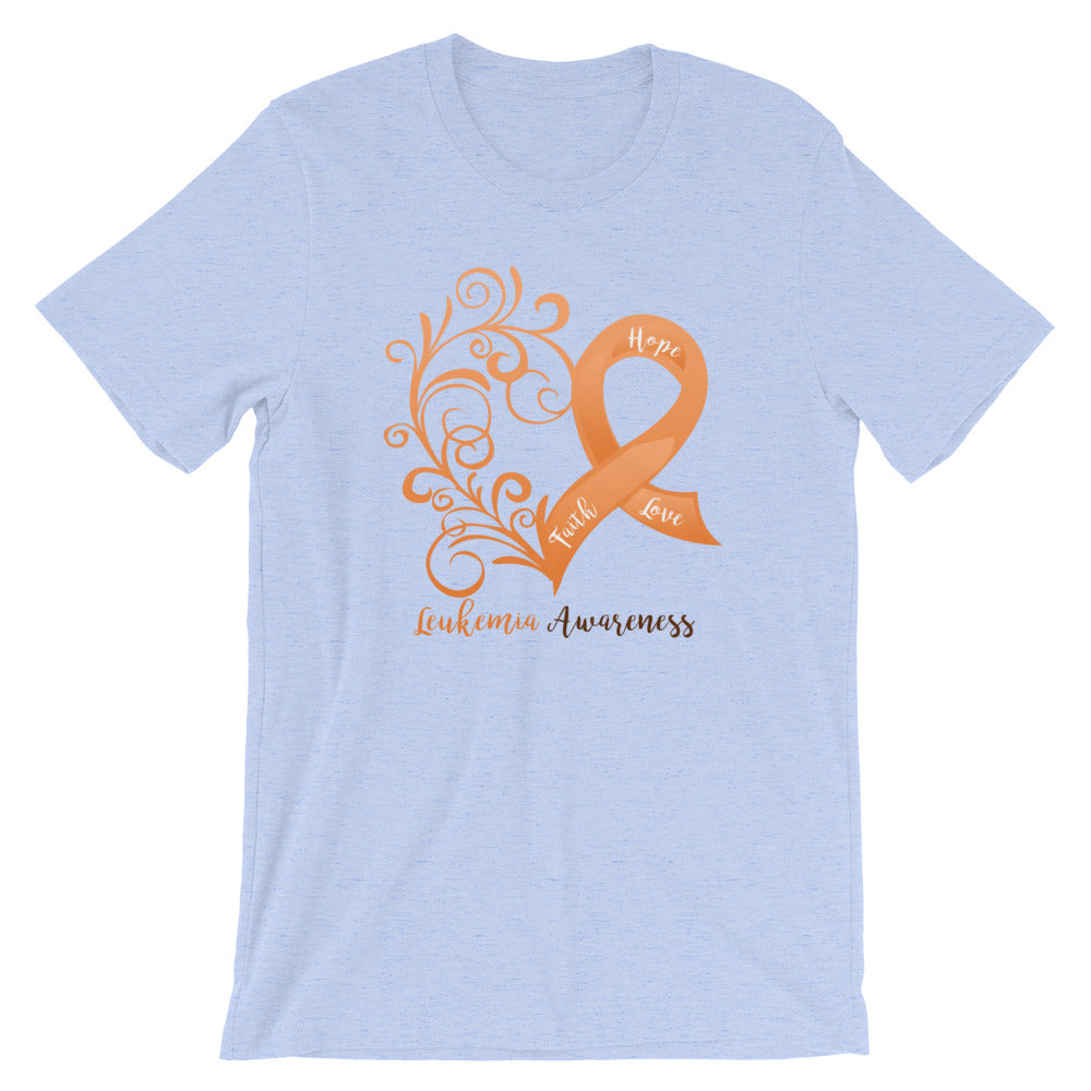 Leukemia Awareness Cotton T-Shirt