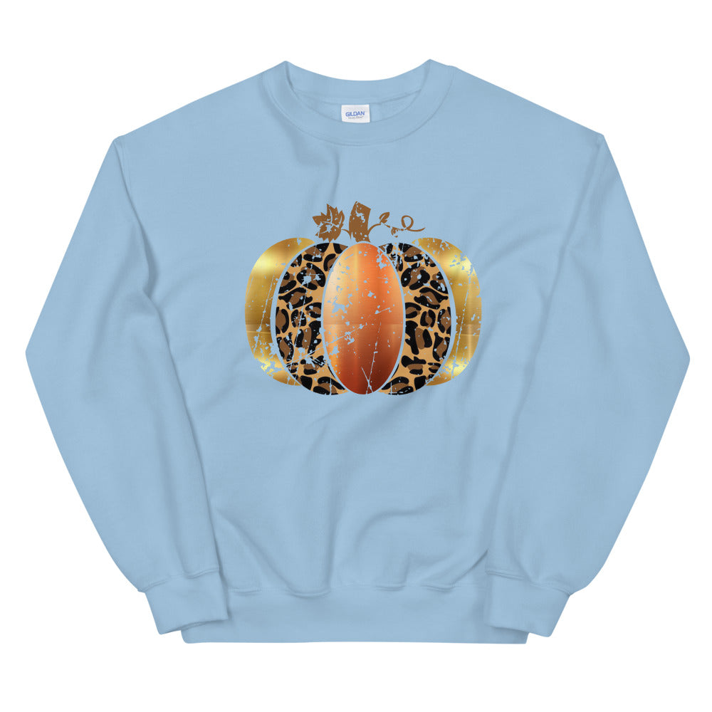 Leopard/Bronze/Gold Pumpkin Sweatshirt