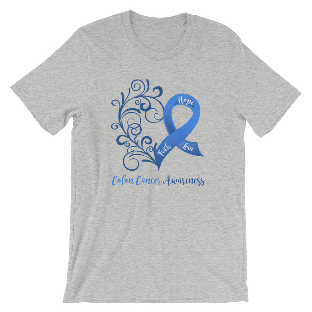 Colon Cancer Awareness Cotton T-Shirt - Several Colors Available