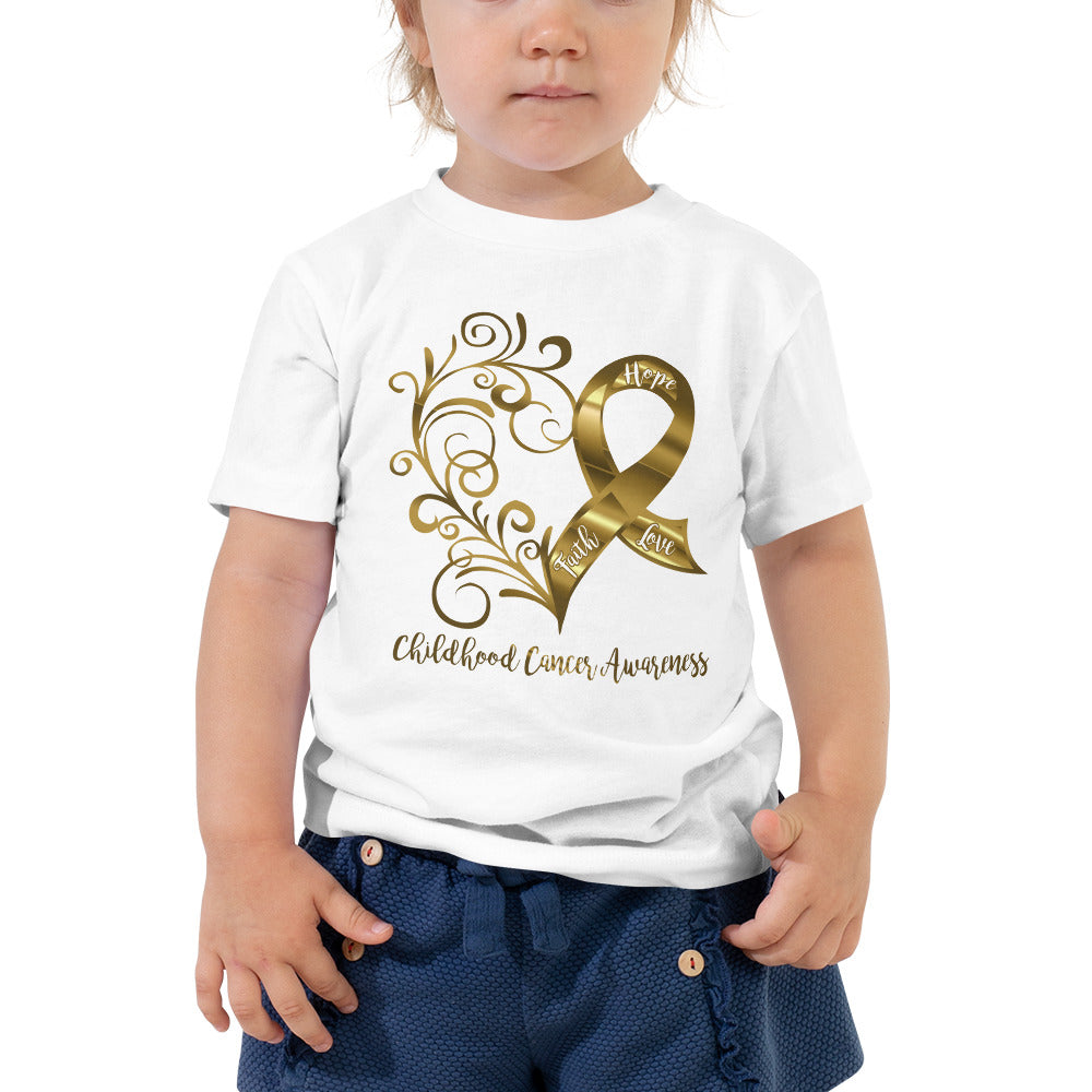 Childhood Cancer Awareness Toddler Tee