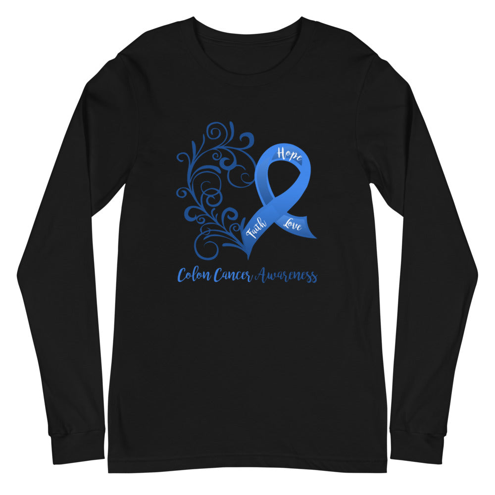 Colon Cancer Awareness Long Sleeve Tee