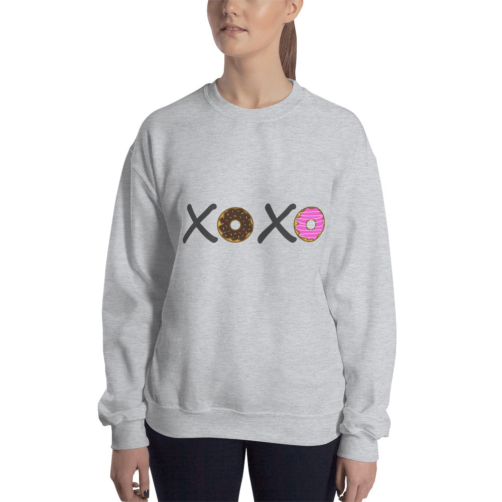 XOXO Donuts Grey Sweatshirt