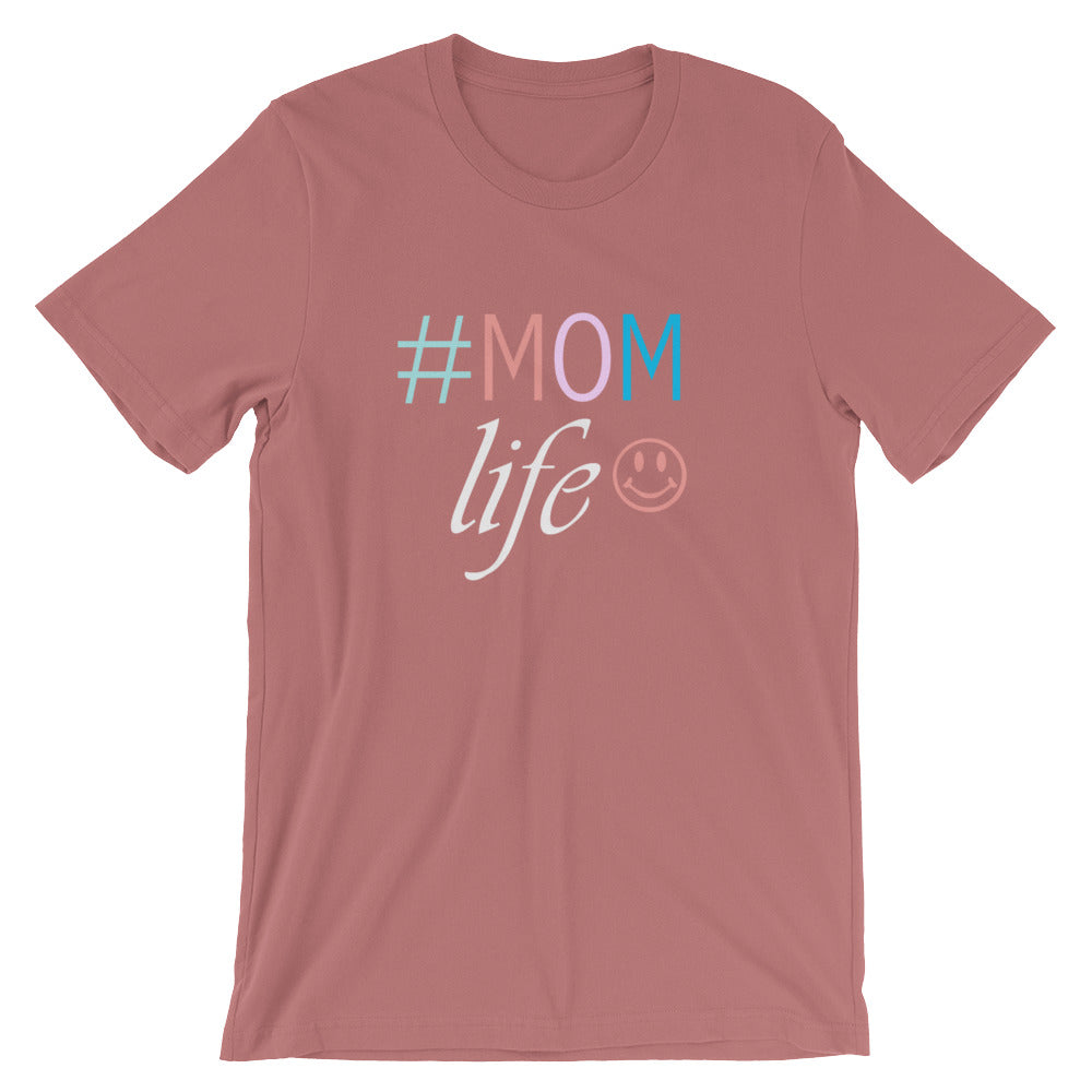 # MOM life Smile Cotton T-Shirt
