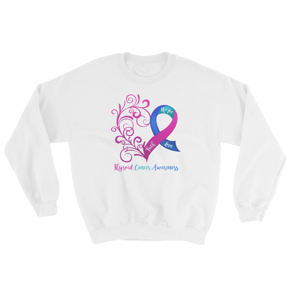 Thyroid Cancer Awareness Sweatshirt
