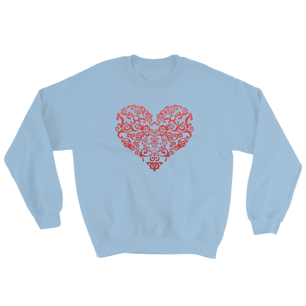 Filigree Heart Sweatshirt
