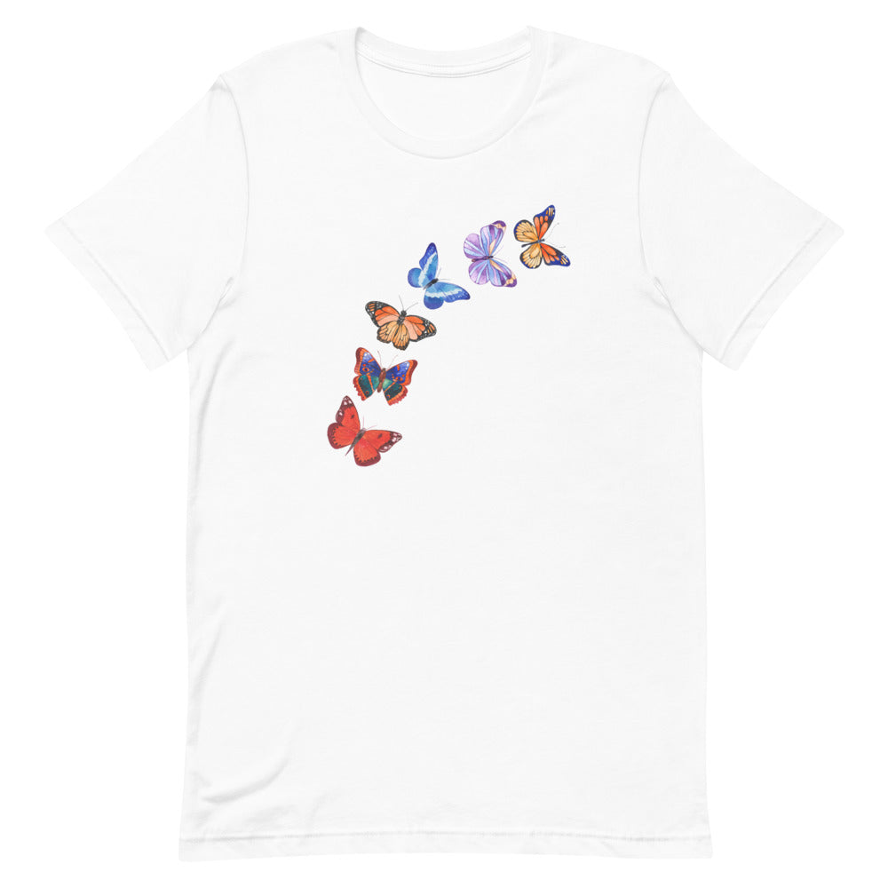 Butterflies in Flight T-Shirt - Light Colors