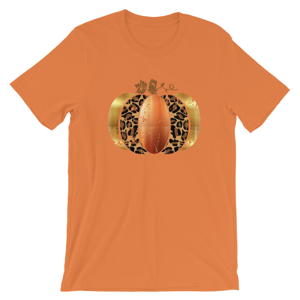 Leopard/Bronze/Gold Pumpkin T-Shirt