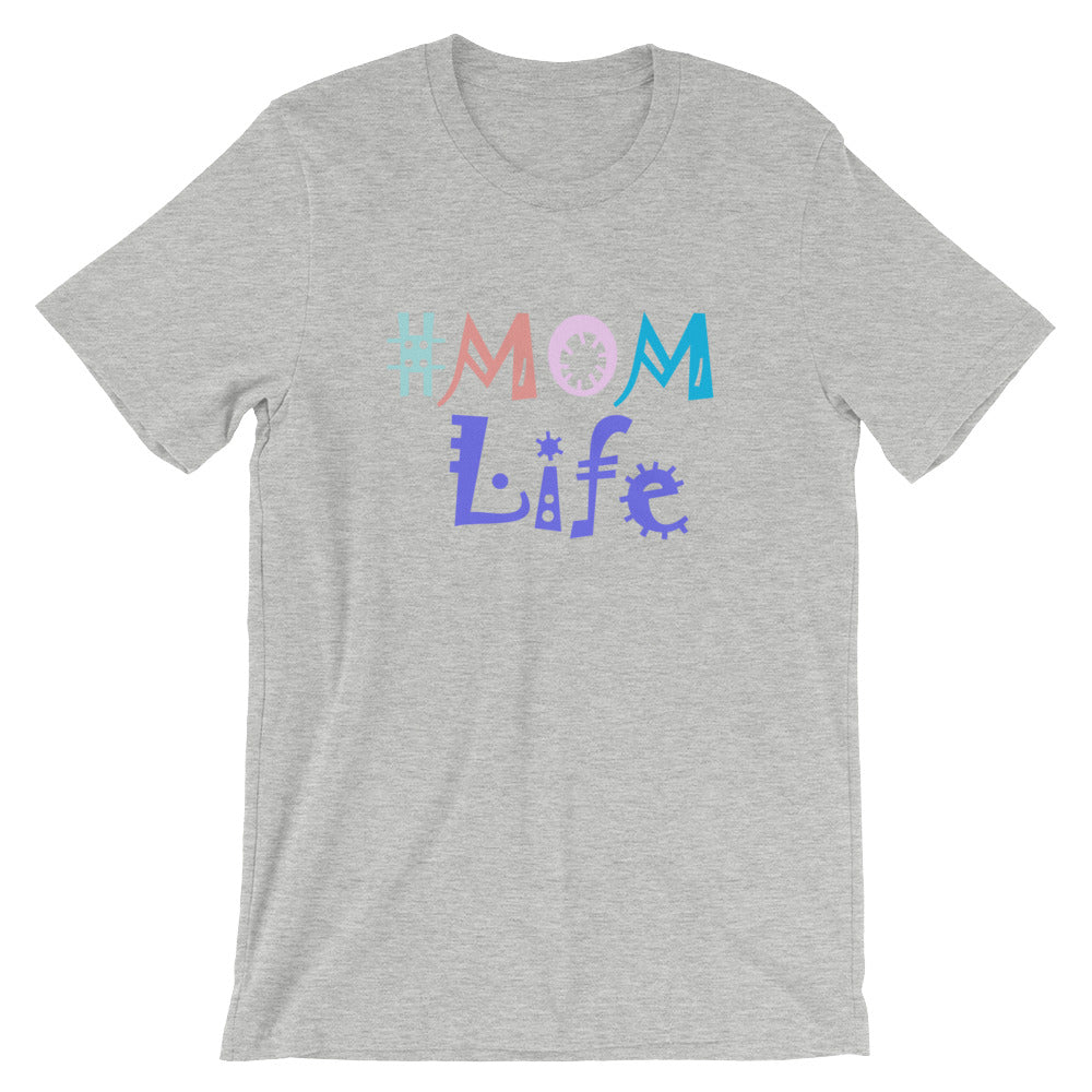 # Mom Life Cotton T-Shirt - Light Colors