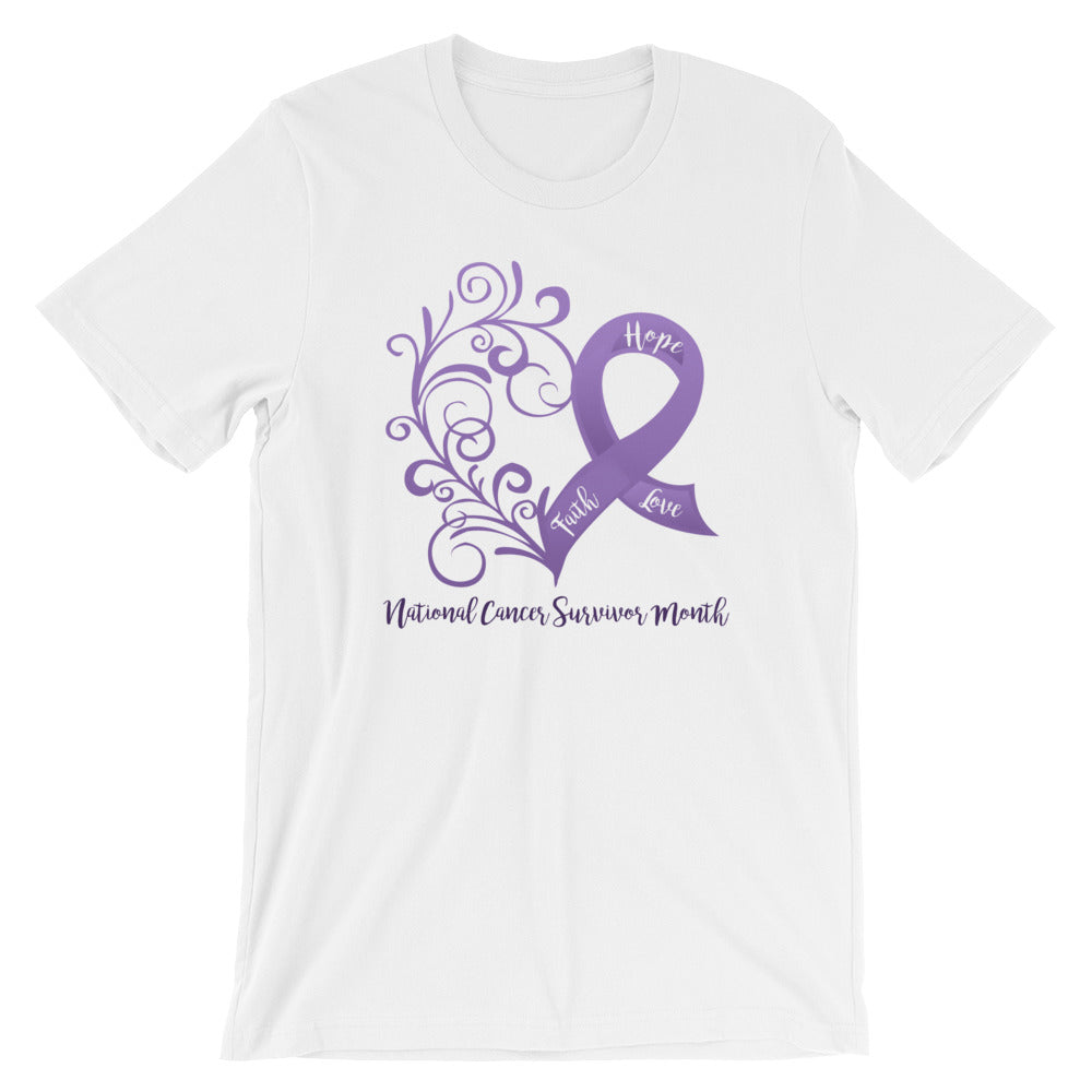 National Cancer Survivor Month Cotton T-Shirt