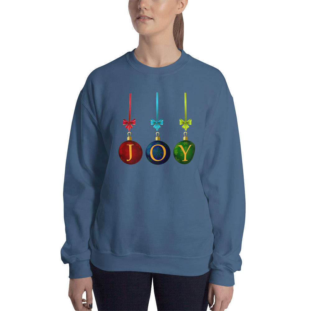 Joy Dark Ornament Sweatshirt