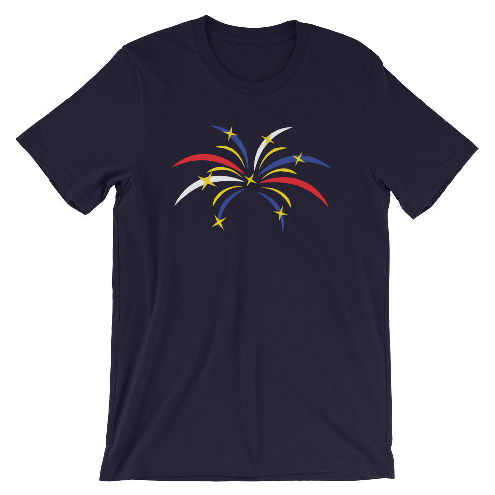 4th of July Fireworks Cotton T-Shirt