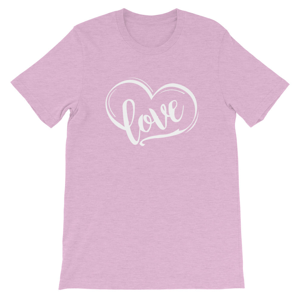Love Heart T-Shirt - Light Colors