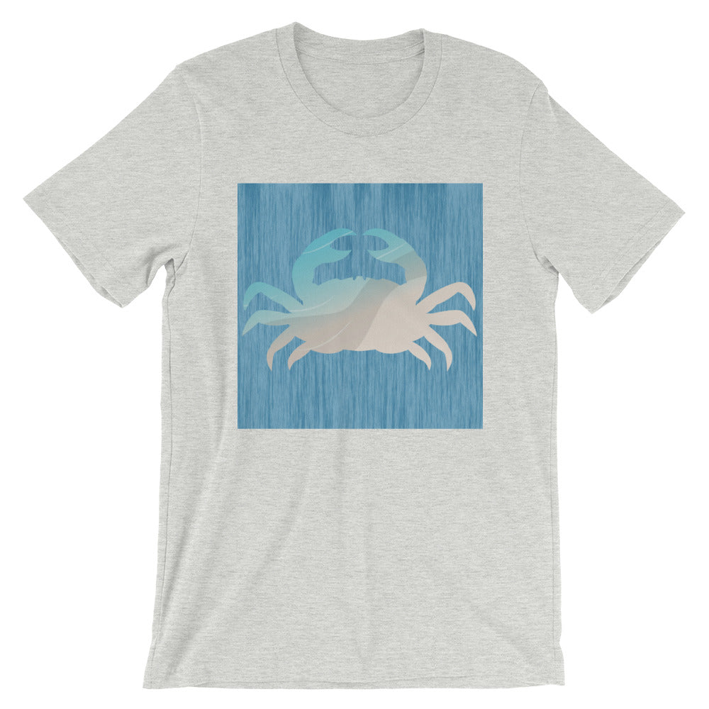 Blue Crab Cotton T-Shirt