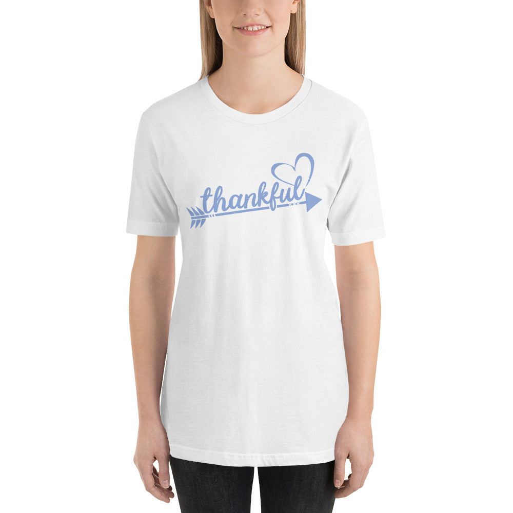 Thankful-Heart-Arrow Cotton T-Shirt