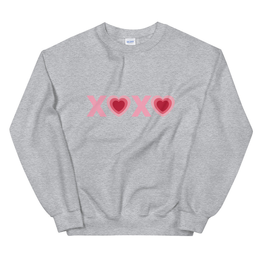 Valentines XOXO Heart Sweatshirt