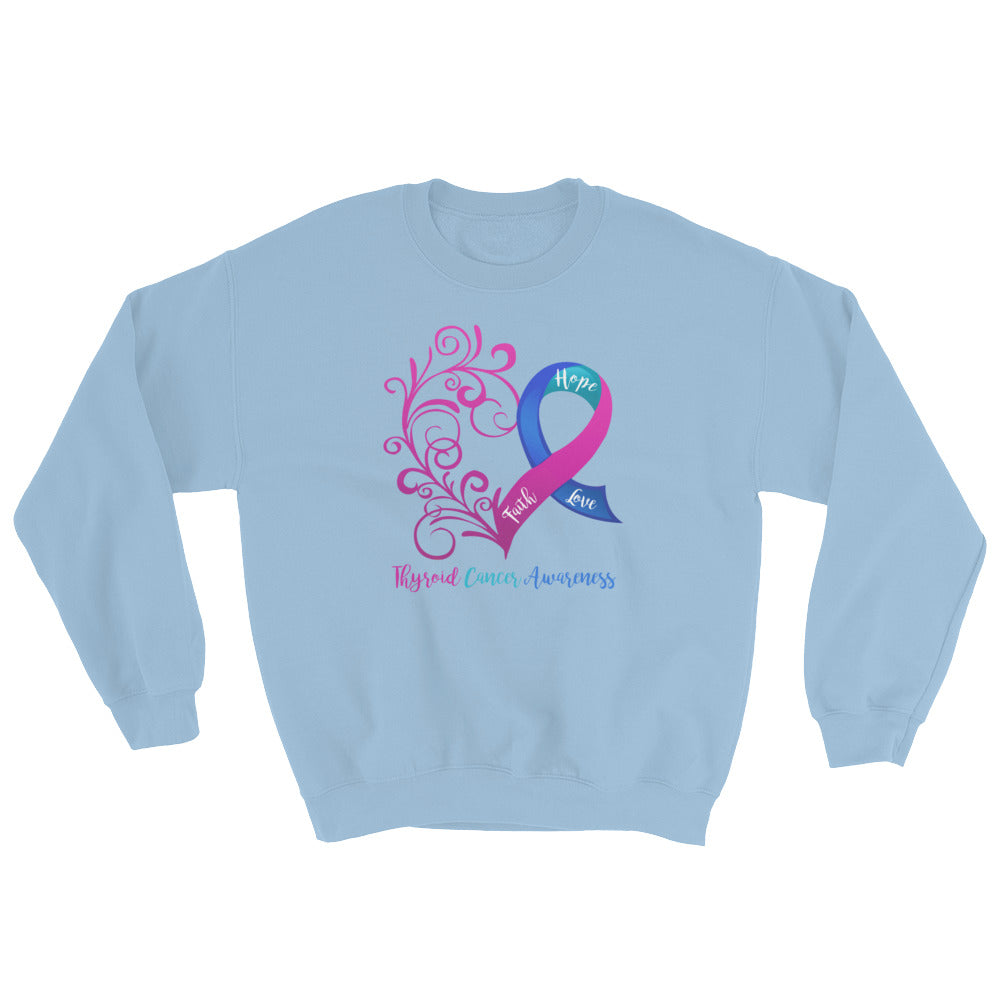 Thyroid Cancer Awareness Sweatshirt