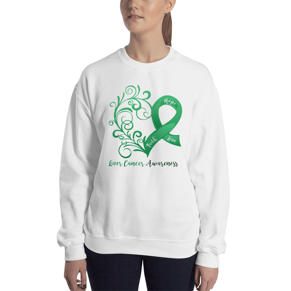 Liver Cancer Awareness Sweatshirt