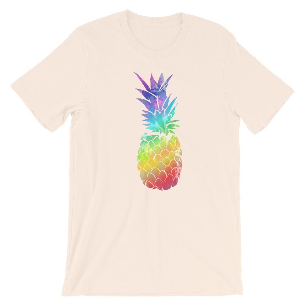 Spring/Summer Pineapple Cotton T-Shirt