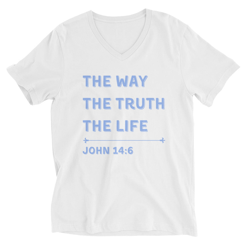 John 14:6 V-Neck T-Shirt