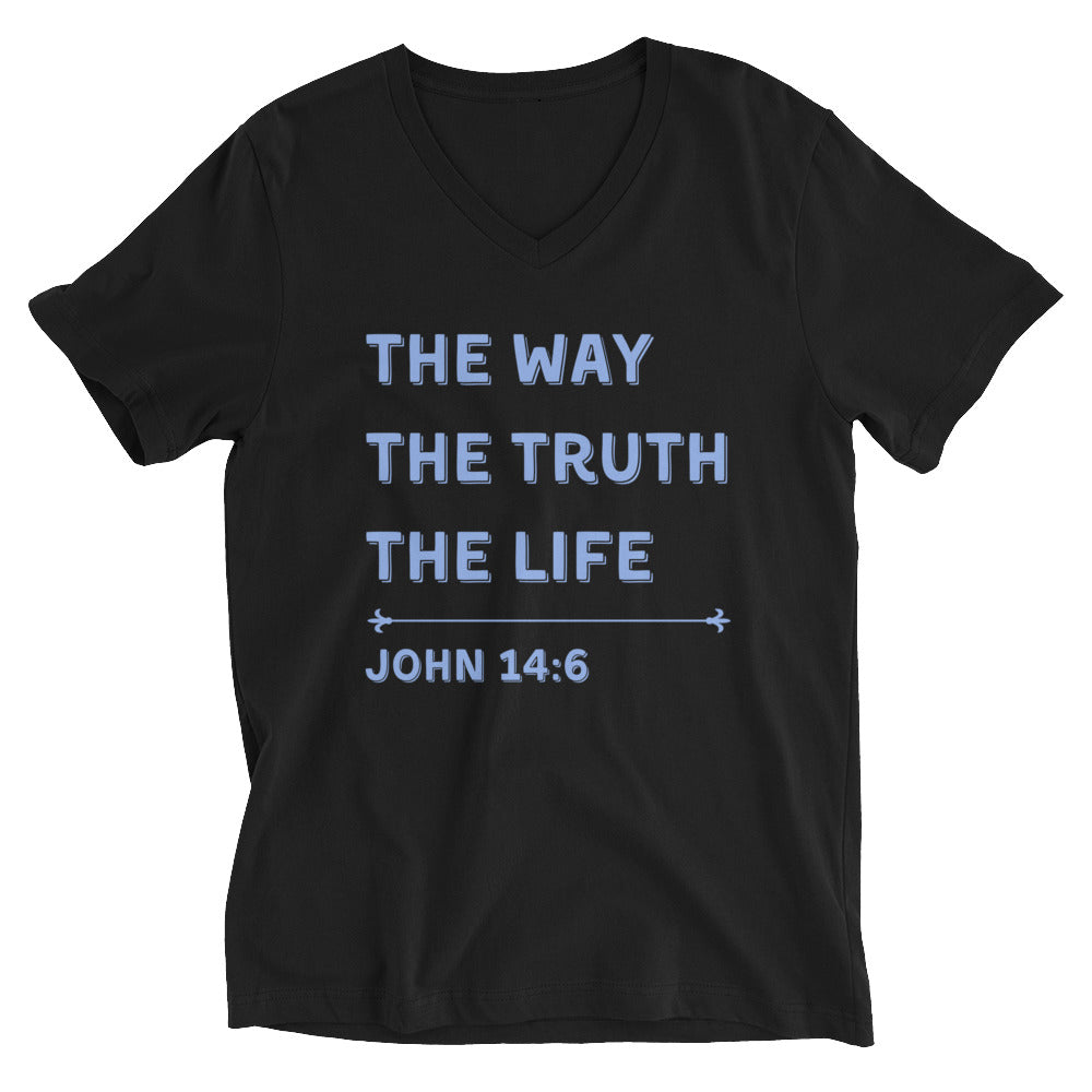 John 14:6 V-Neck T-Shirt