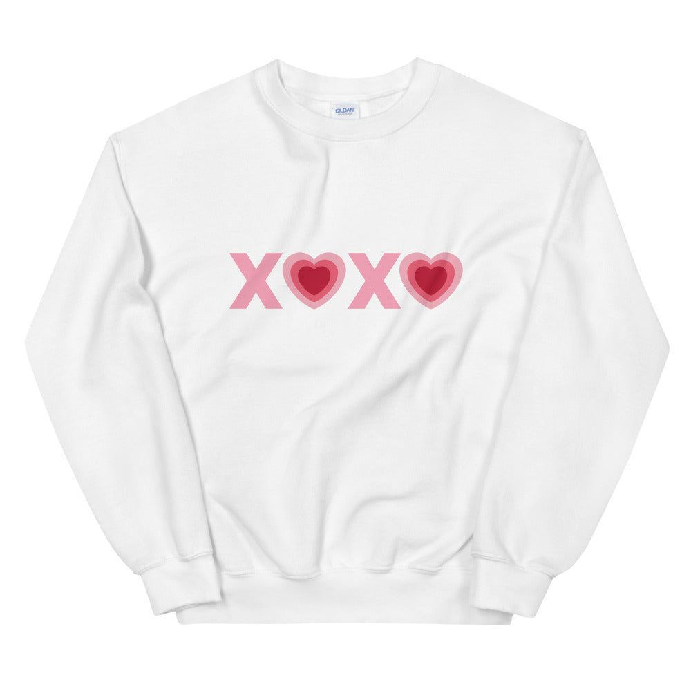 Valentines XOXO Heart Sweatshirt