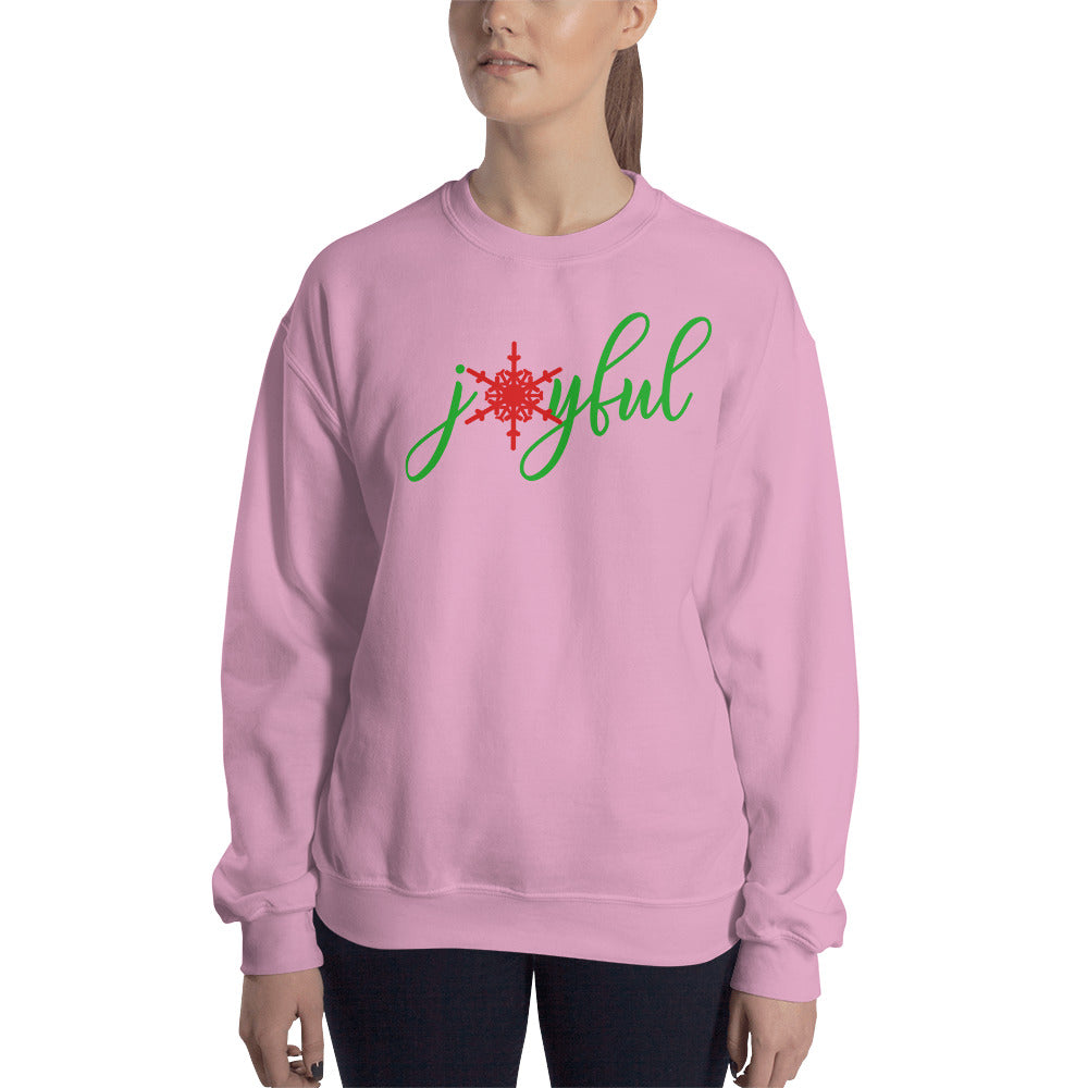 Joyful Snowflake Sweatshirt