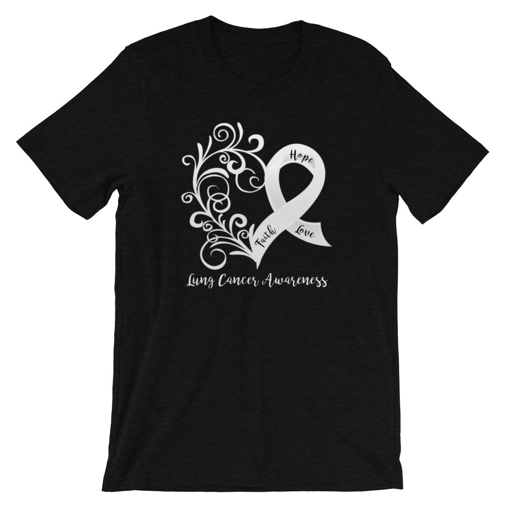 Lung Cancer Awareness T-Shirt - Dark Colors