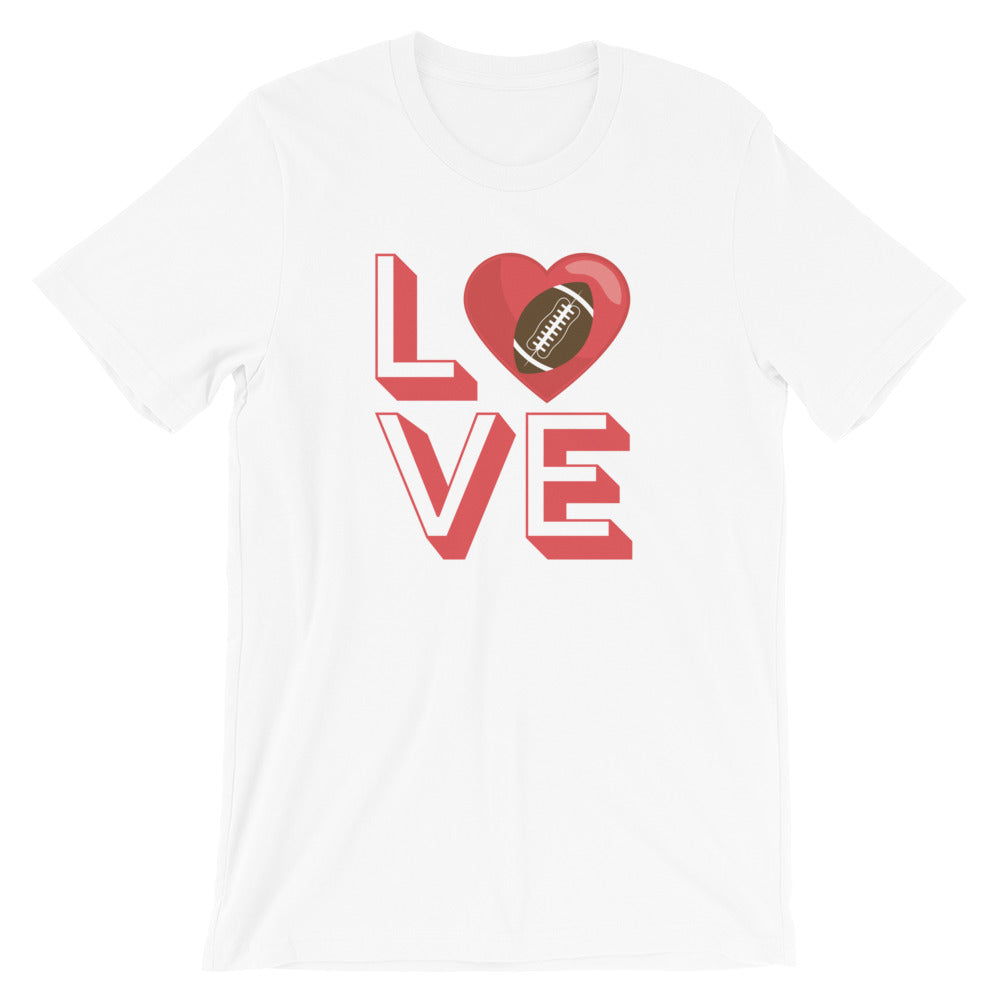 Football Love T-Shirt (Light Colors)